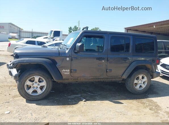 1C4HJXDN8LW269864 2020 JEEP WRANGLER UNLIMITED Черный Вид задней части салона