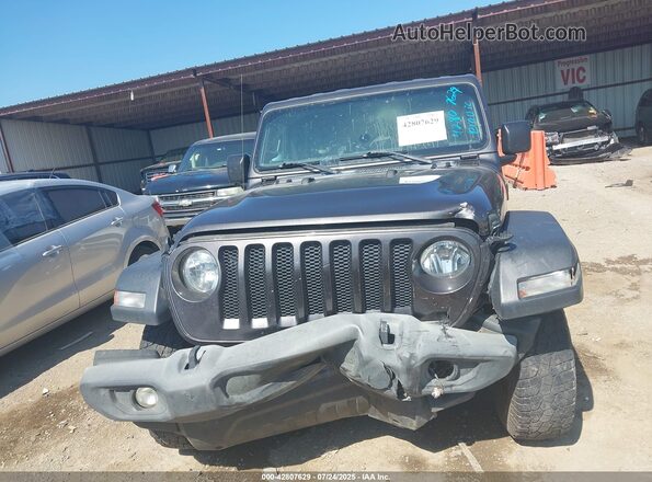 1C4HJXDN8LW269864 2020 JEEP WRANGLER UNLIMITED Черный Вид панели приборов