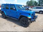 2022 Jeep Wrangler Unlimited Sahara Altitude 4x4 Blue vin: 1C4HJXEN0NW207960 2022 Jeep Wrangler Unlimited Sahara Altitude 4x4 Blue vin: 1C4HJXEN0NW207960