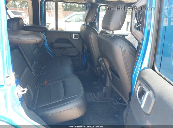 1C4HJXEN0NW207960 2022 JEEP WRANGLER UNLIMITED Blue Widok naklejki z numerem VIN