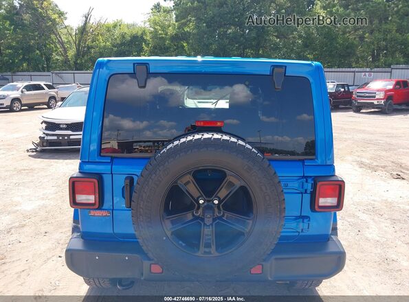 1C4HJXEN0NW207960 2022 JEEP WRANGLER UNLIMITED Blue 
