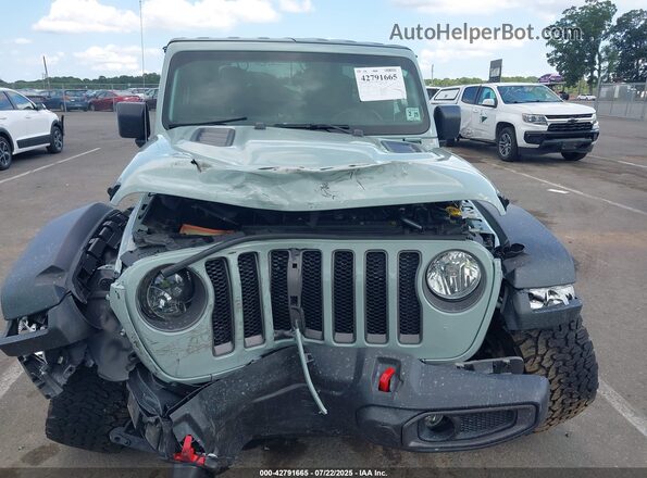 1C4HJXFN4PW603083 2023 JEEP WRANGLER Зеленый Вид панели приборов