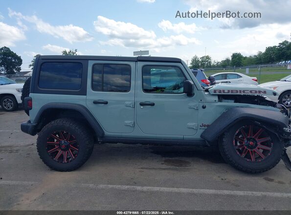 1C4HJXFN4PW603083 2023 JEEP WRANGLER Зеленый Вид щитка приборов