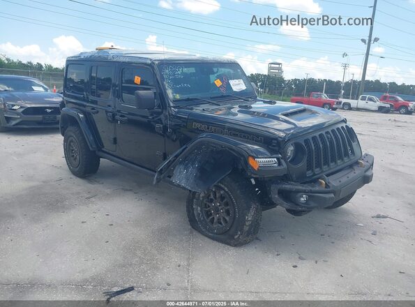 1C4JJXSJ0MW712446 2021 JEEP WRANGLER UNLIMITED Черный Передняя правая четверть