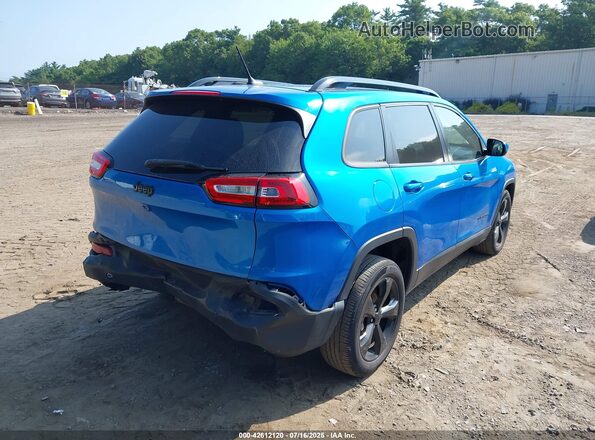 1C4PJLCB0JD518968 2018 JEEP CHEROKEE Синий Задняя правая четверть