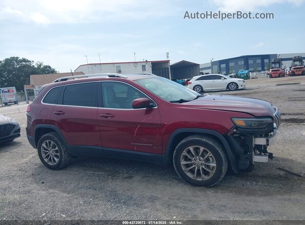 1C4PJLMX9MD183529 2021 JEEP CHEROKEE Red Vista interior de 360 grados