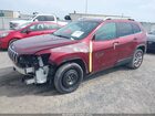 2021 Jeep Cherokee Latitude Lux Fwd Red vin: 1C4PJLMX9MD183529