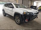 2021 Jeep Cherokee Trailhawk 4x4 White vin: 1C4PJMBX1MD207525