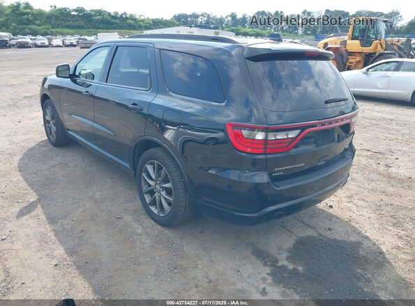 1C4RDJDG1HC833809 2017 DODGE DURANGO Black Rear left