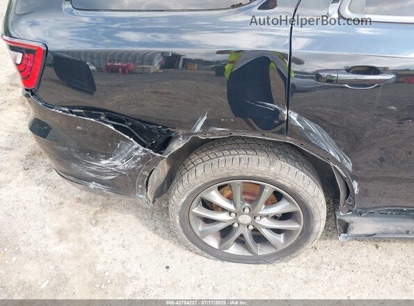 1C4RDJDG1HC833809 2017 DODGE DURANGO Black Front view