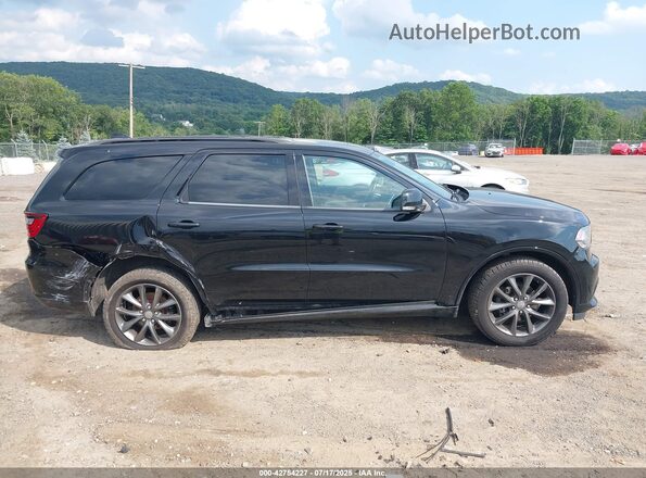 1C4RDJDG1HC833809 2017 DODGE DURANGO Black Rear interior view