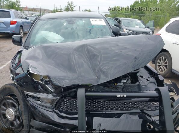 1C4RDJFG7PC682602 2023 DODGE DURANGO Black Widok z tyłu