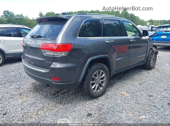 1C4RJEBGXGC335304 2016 JEEP GRAND CHEROKEE Gray Tył prawy