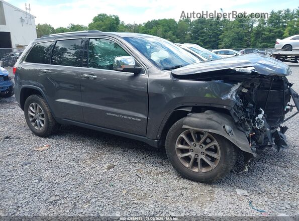 1C4RJEBGXGC335304 2016 JEEP GRAND CHEROKEE Gray Przód prawy