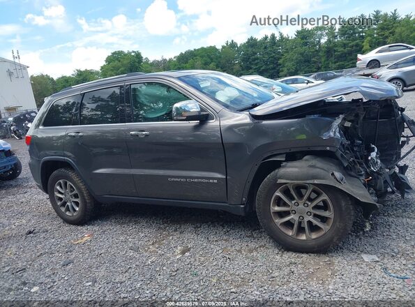 1C4RJEBGXGC335304 2016 JEEP GRAND CHEROKEE Gray Widok wnętrza z tyłu