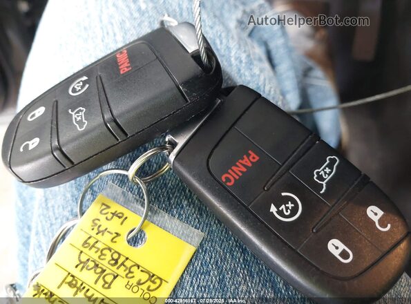 1C4RJFBG1GC348349 2016 JEEP GRAND CHEROKEE Черный Вид панели приборов