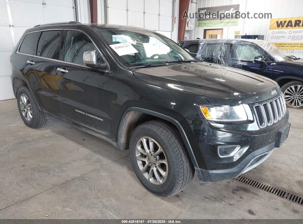 1C4RJFBG1GC348349 2016 JEEP GRAND CHEROKEE Черный Передняя правая четверть