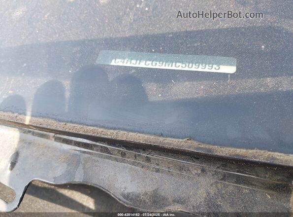 1C4RJFCG9MC509993 2021 JEEP GRAND CHEROKEE Black Շարժիչի բաժամունքի տեսք
