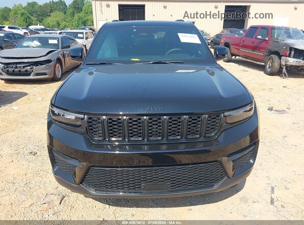 1C4RJHAG2R8570109 2024 JEEP GRAND CHEROKEE Black Вид щитка приладів
