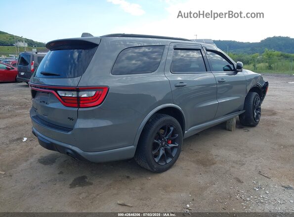 1C4SDJCT9MC758710 2021 DODGE DURANGO Серый Задняя правая четверть