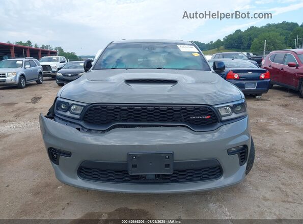 1C4SDJCT9MC758710 2021 DODGE DURANGO Серый Вид панели приборов