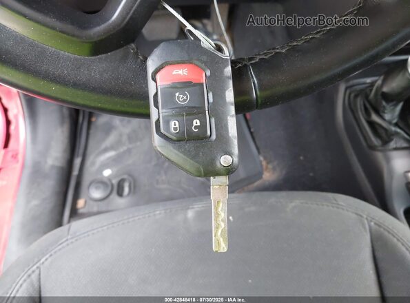 1C6JJTAG0ML506163 2021 JEEP GLADIATOR Красный Вид панели приборов