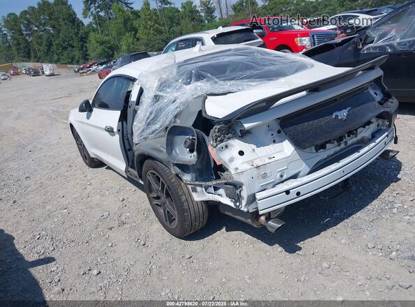 1FA6P8TH2M5151703 2021 FORD MUSTANG Белый Задняя левая четверть