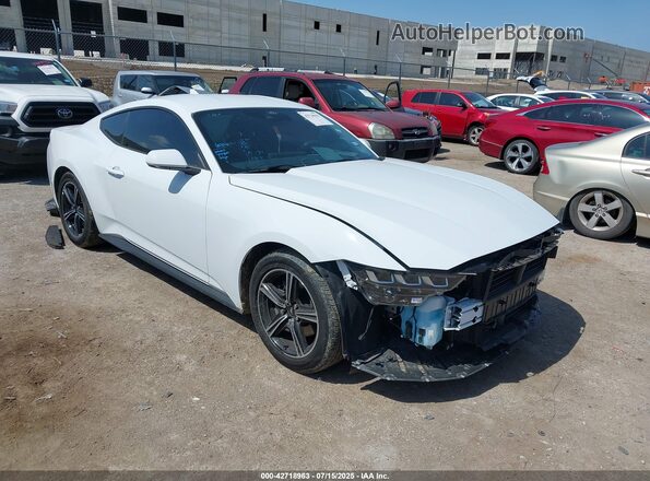 1FA6P8TH4S5108039 2025 FORD MUSTANG White Передня права чверть