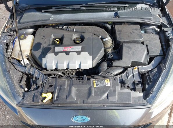 1FADP3L97GL301288 2016 FORD FOCUS ST Серый Вид сзади