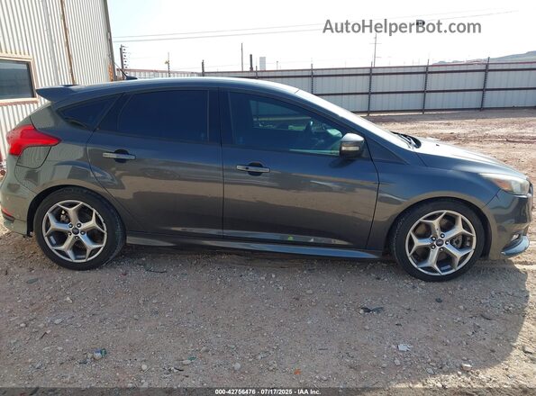 1FADP3L97GL301288 2016 FORD FOCUS ST Серый Вид задней части салона