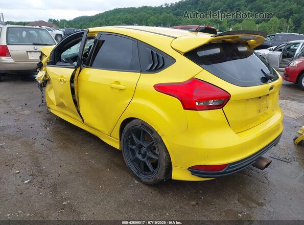 1FADP3L98JL209114 2018 FORD FOCUS ST Желтый Задняя левая четверть