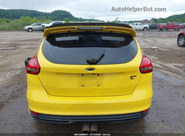 1FADP3L98JL209114 2018 FORD FOCUS ST Желтый 
