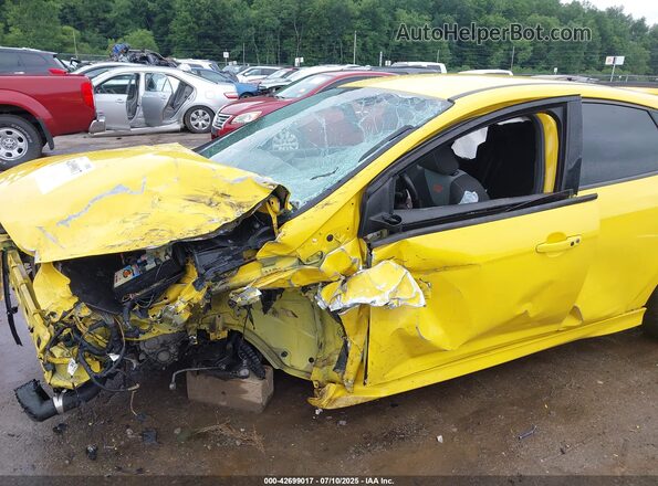 1FADP3L98JL209114 2018 FORD FOCUS ST Желтый 