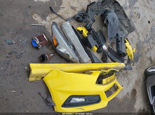 1FADP3L98JL209114 2018 FORD FOCUS ST Желтый Вид щитка приборов