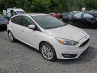 2018 Ford Focus Titanium White vin: 1FADP3N23JL288255