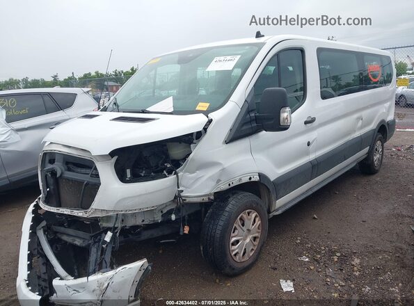 1FBAX2Y82MKA49303 2021 FORD PASSENGER White Առջևի ձախ երեք քառորդ տեսարան