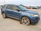 2018 Ford Explorer Xlt Синий vin: 1FM5K7D80JGA79053