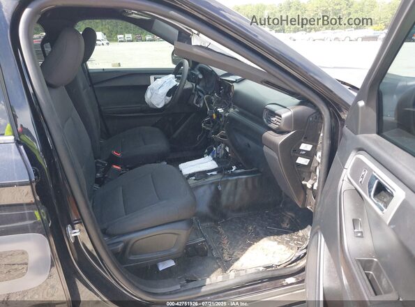 1FM5K8AB6NGC29906 2022 FORD POLICE INTERCEPTOR Черный Вид салона спереди