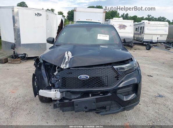 1FM5K8AB6NGC29906 2022 FORD POLICE INTERCEPTOR Черный Вид панели приборов