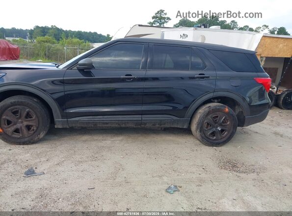 1FM5K8AB6NGC29906 2022 FORD POLICE INTERCEPTOR Черный Вид задней части салона