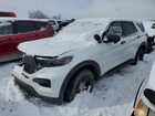 2021 Ford Explorer Police Interceptor Белый vin: 1FM5K8AB7MGA07616