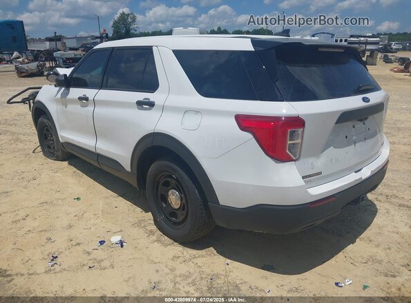 1FM5K8AB8RGA85670 2024 FORD POLICE INTERCEPTOR White Задня ліва чверть