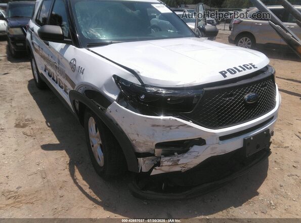 1FM5K8AB9LGC64050 2020 FORD POLICE INTERCEPTOR White Vista frontal