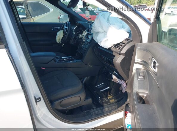 1FM5K8AR0HGD07517 2017 FORD POLICE INTERCEPTOR White Front interior view