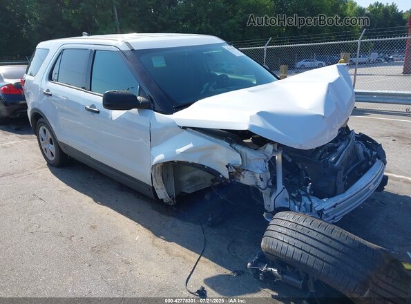1FM5K8AR1KGA32067 2019 FORD EXPLORER White Delantero derecho