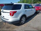 2019 Ford Police Interceptor   White vin: 1FM5K8AR1KGA32067