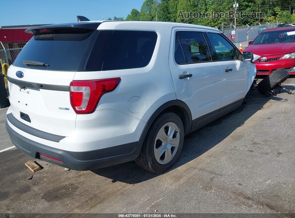 1FM5K8AR1KGA32067 2019 FORD EXPLORER White Trasero derecho