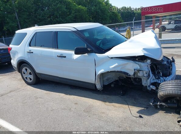 1FM5K8AR1KGA32067 2019 FORD EXPLORER White Vista interior trasera