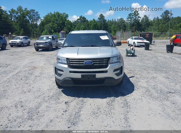 1FM5K8AR8KGA31949 2019 FORD POLICE INTERCEPTOR Silver Սարքավորումների վահանակի տեսք