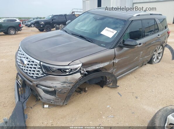1FM5K8HCXMGB15940 2021 FORD FORD EXPLORER Серый Вид спереди